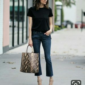 Joe's Jeans The Olivia Mid Rise Cropped Flare